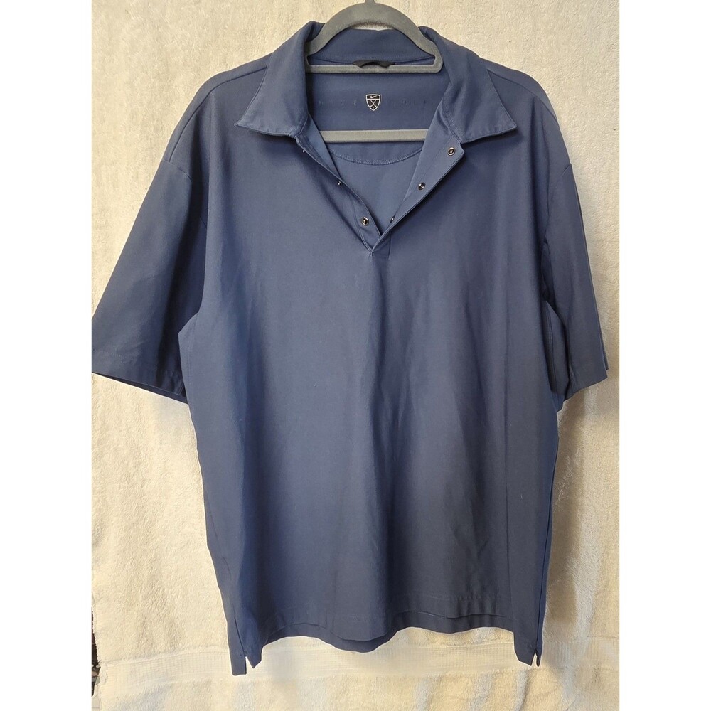 Nike Golf Polo Shirt Men's Small to Medium Blue-Gray Color